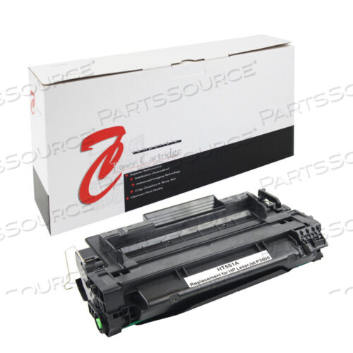Replaces HP (Hewlett-Packard) DPS51ARTONER CARTRIDGE, REPLACEMENT FOR HP 51A LASERJET M3027 MFP, M3035 MFP, P3005 BLACK (6,500 YIELD)