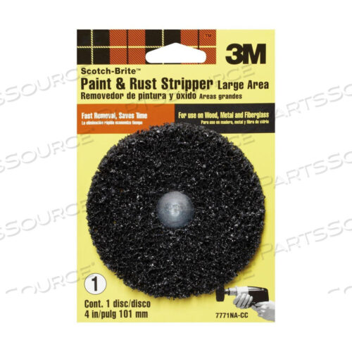 OEM#: 701031222748011-07771 3M PAINT AND RUST STRIPPER 7771NA 10 BRUSH MANDRELS HARDWARE DEPARTMENT by 3M Consumer