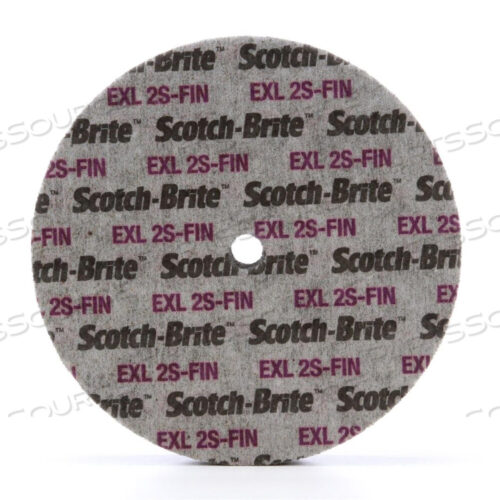 OEM#: 70103008207010300820 SCOTCH-BRITE™ WHEEL, UNITIZED, 6 INCH DIA, SILICON CARBIDE, FINE GRIT by 3M Consumer