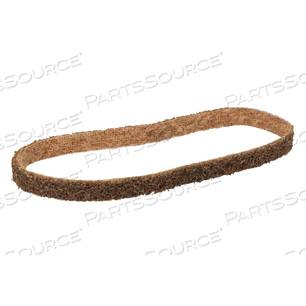 OEM#: 70103093257010309325 SCOTCH-BRITE™ BELT, 60 INCH L, 1 1/2 INCH W, AO, RESIN, SCRIM, BROWN by 3M Consumer