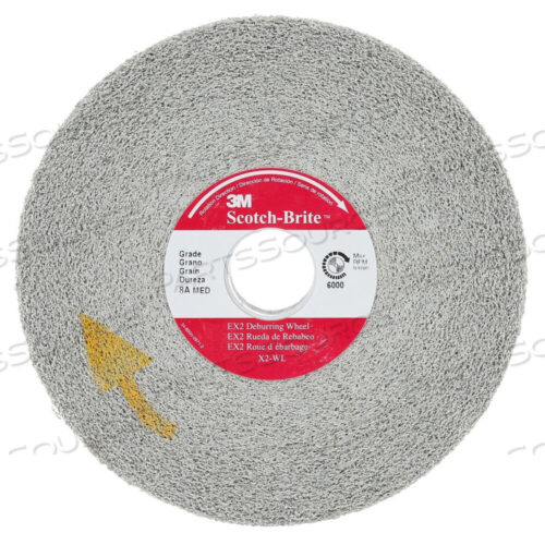 OEM#: 70103095137010309513 SCOTCH-BRITE™ X2-WL WHEEL, CONVOLUTE/DEBURRING, 10 INCH DIA by 3M Consumer