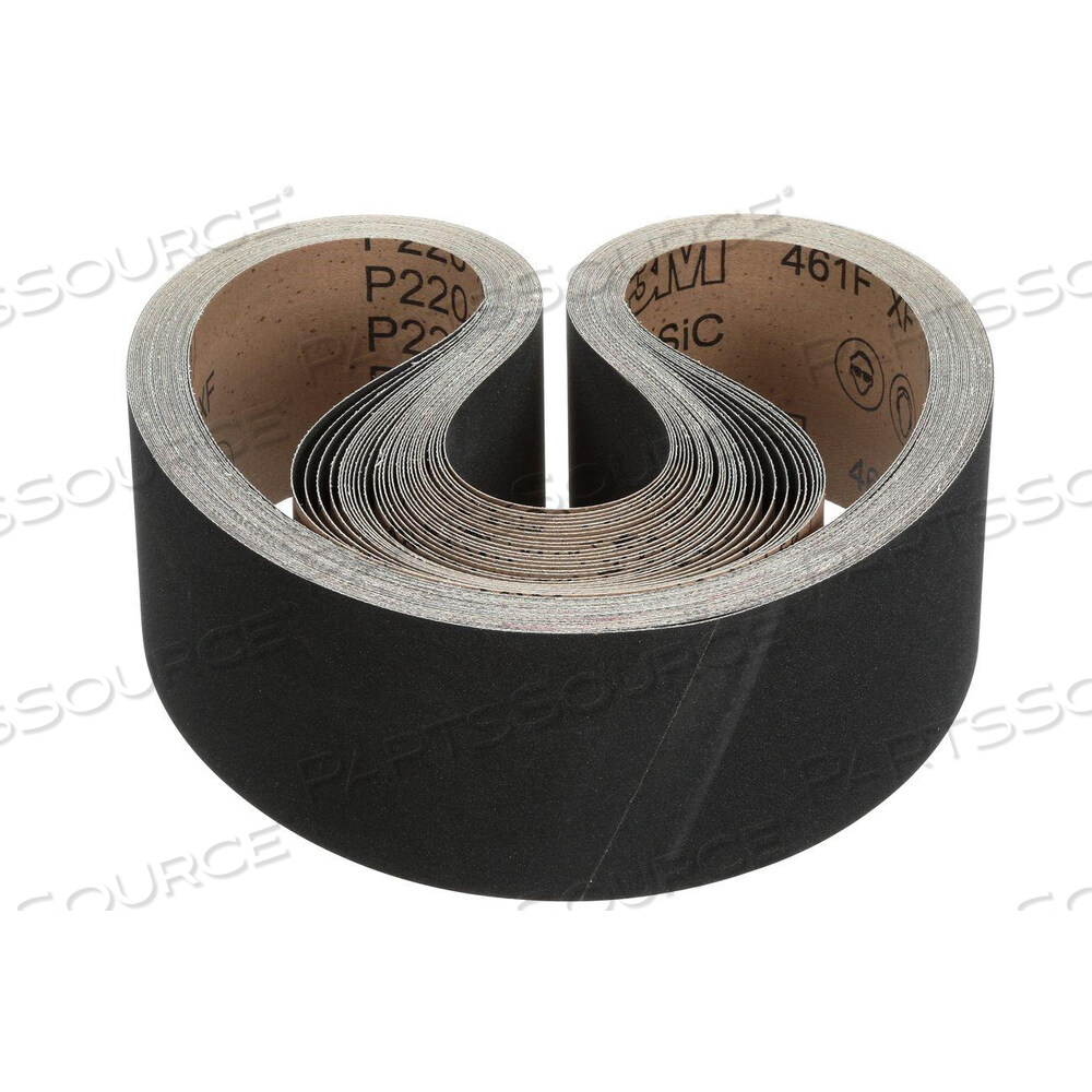 OEM#: 70103258287010325828 3M™ 461F BELT, COATED, 156 INCH L, 4 INCH W, P150 GRIT, BLACK by 3M Consumer