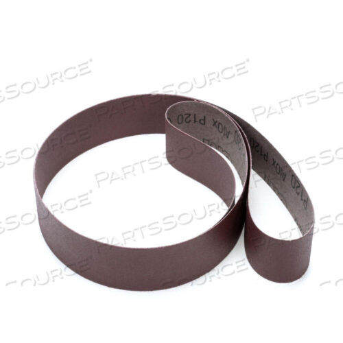 OEM#: 70103079617010307961 3M™ 341D BELT, COATED, 72 INCH L, 2 INCH W, P120 GRIT, AO, CLOTH by 3M Consumer