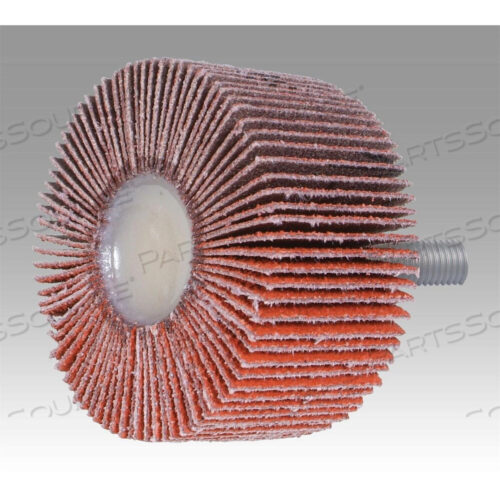 OEM#: 70103088937010308893 3M™ 747D WHEEL, FLAP, 2 INCH DIA, CERAMIC, 80 GRIT, COATED, CLOTH by 3M Consumer