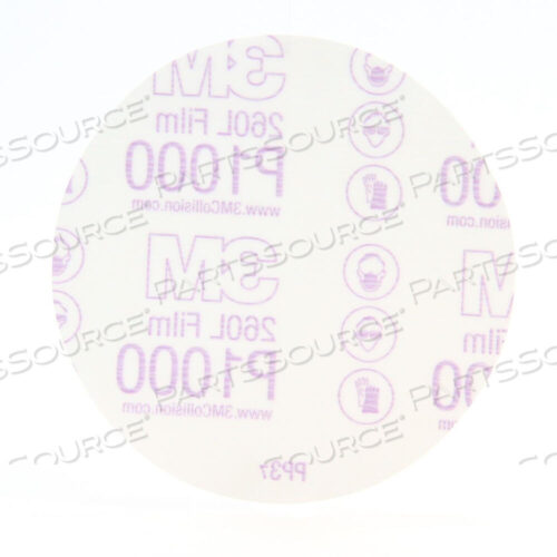 OEM#: 70103255817010325581 3M™ STIKIT™ 260L DISC, COATED, 5 INCH DIA, P1000 GRIT, AO by 3M Consumer