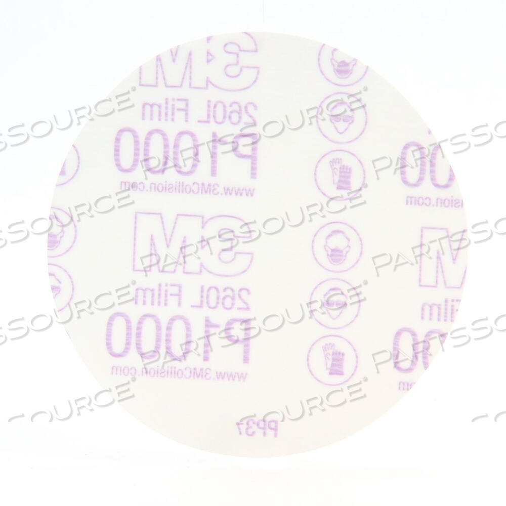 OEM#: 70103255817010325581 3M™ STIKIT™ 260L DISC, COATED, 5 INCH DIA, P1000 GRIT, AO by 3M Consumer