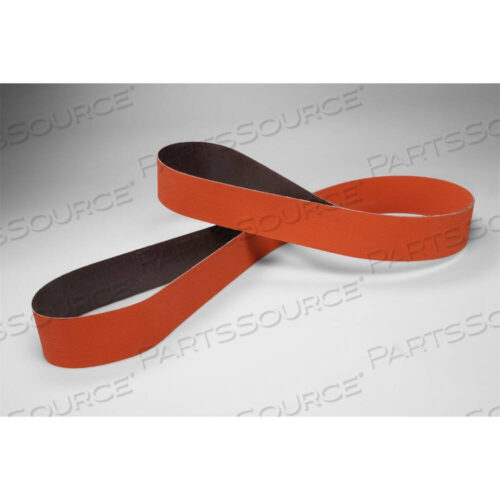 OEM#: 70103258757010325875 3M™ 747D BELT, COATED, 132 INCH L, 4 INCH W, 80 GRIT, CERAMIC, CLOTH by 3M Consumer