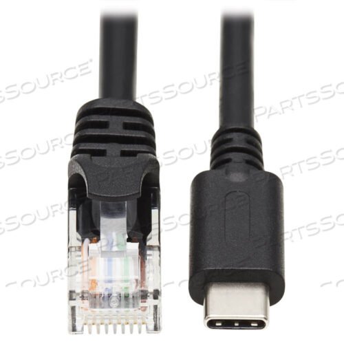 OEM#: U209-006-RJ45XC6FT USB C (MALE) X RJ45 (MALE) SERIAL ROLLOVER CABLE by Tripp Lite