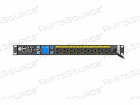 OEM#: EMAT08-10EPDU MA 1U IN: 5-15P 12A 1P OUT: 8X5-15R by Eaton