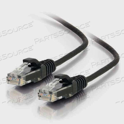 OEM#: 00822CABLE, 26 AWG CABLE, PVC JACKET, BLACK, RJ-45 MALE, RJ-45 MALE, CAT-6 CATEGORY, MEETS ANSI/TIA, 25 FT, 0.718 LB by Legrand AV (C2G)