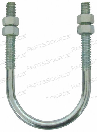 OEM#: U17277.050.0400U BOLT 304 SS 1/2-13 PIPE 4 IN by Fabory