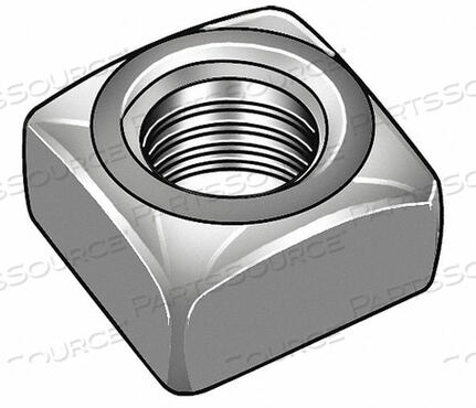 OEM#: U11121.050.0001SQUARE NUT 1/2-13 7/8 W LOW ST PK25 by Fabory