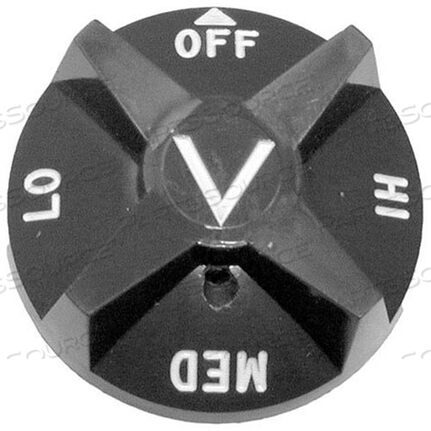 OEM#: 00-407727-00004KNOB 2-7/8 D, OFF-HI-MED-LO by Hobart Corporation