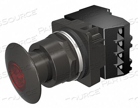 OEM#: 52BP2E2ABH5373 ILLUMINATED PUSH BUTTON 30MM 1NO/1NC RED by Siemens