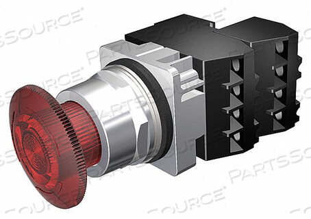 OEM#: 52PR8GRGBILLUMINATED PUSH BUTTON 30MM 2NC RED by Siemens