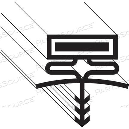 OEM#: 017402GASKET 31 5/8 IN X 77 1/2 IN by BALLY REFRIGERATED BOXES
