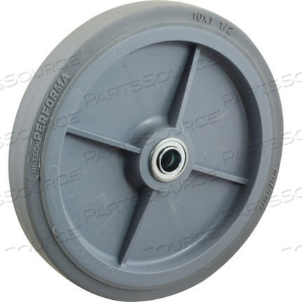 OEM#: H06002WHEEL 10, GRAY, W/ NUT by Cambro