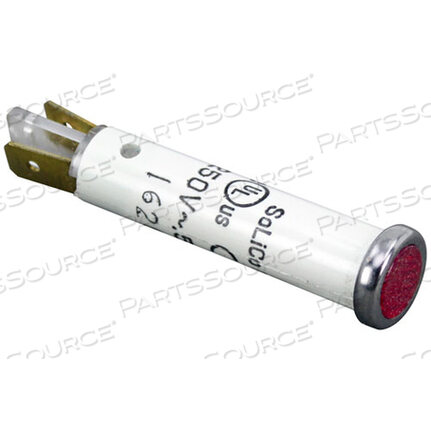 Replaces Vulcan Technologies 00-342575-00001SIGNAL LIGHT5/16 RED 250V