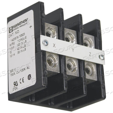 Replaces Hobart Corporation 00-410472-00008TERMINAL BLOCK