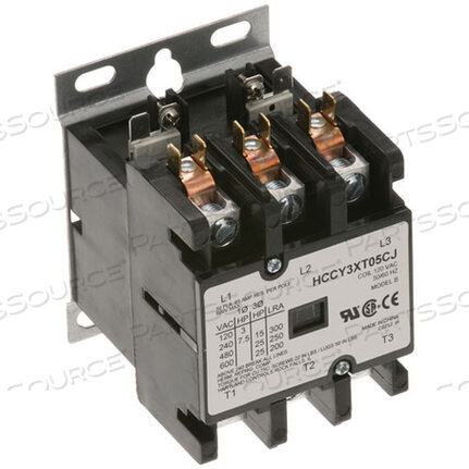Replaces Vulcan Technologies 00-881655CONTACTOR 3P 50/65A 120V