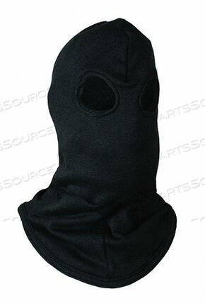 OEM#: H49CXCARBON ARMOUR TRIPLE LAYER FLAME RESISTANT BALACLAVA OSFM, BLACK by National Safety Apparel