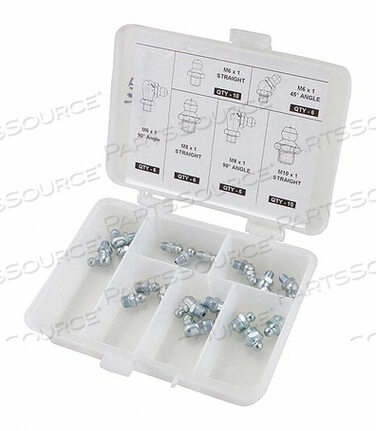 OEM#: 52NZ88GREASE FITTING KIT NO. PIECES 44 PK44 by Westward