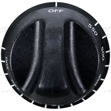 OEM#: 00-499168-00003OVEN,KNOB,BLACK,550F,CONV. by Vulcan Technologies
