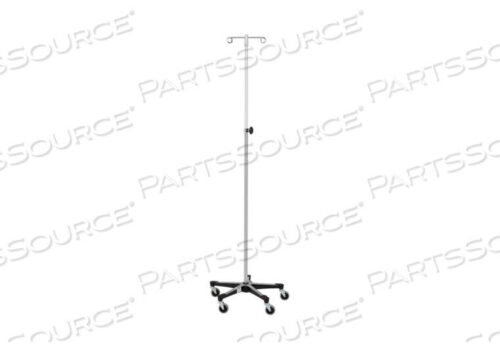 OEM#: 0561350200IV STAND HEAVY DUTY 2 HOOK W/SECURE GRIP HOOKS WALL SAVER 5 LEG BASE ON 718 CASTERS by Blickman