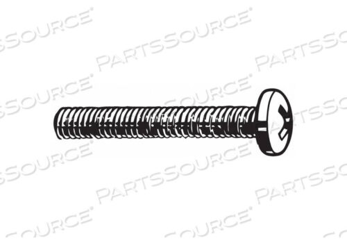 OEM#: U24522.008.0037MACH SCREW PAN 2-56 X 3/8 L PK100 by Fabory