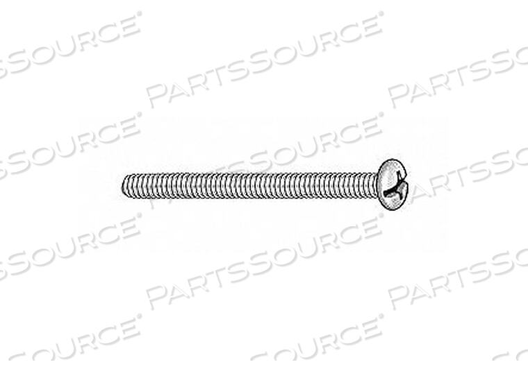 OEM#: U24212.037.0300MACH SCREW ROUND 3/8-16 X 3 L PK50 by Fabory