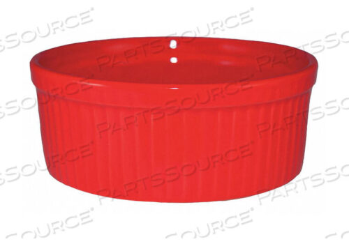 OEM#: RAMF-8-CRFLUTED RAMEKIN 6 OZ RED PK36 by ITI