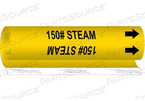 OEM#: 5614-IIPIPE MARKER 150# STEAM Y 2-1/2TO7-7/8 IN by Brady Americas