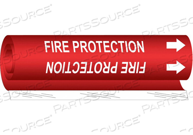 OEM#: 5688-IIPIPE MRKR FIRE PROTECTION 2-1/2TO7-7/8IN by Brady Americas