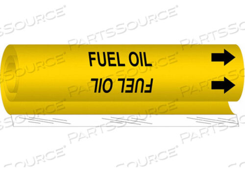 OEM#: 5695-IPIPE MARKER FUEL OIL Y 1-1/2 TO2-3/8 IN by Brady Americas