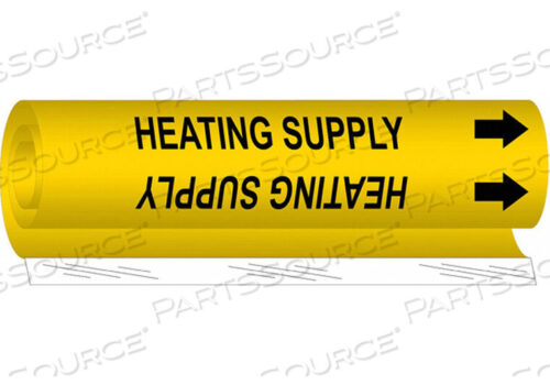 OEM#: 5701-IPIPE MRKR HEATING SUPPLY 1-1/2TO2-3/8 IN by Brady Americas