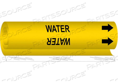 OEM#: 5787-IPIPE MARKER WATER YEL 1-1/2 TO 2-3/8 IN by Brady Americas