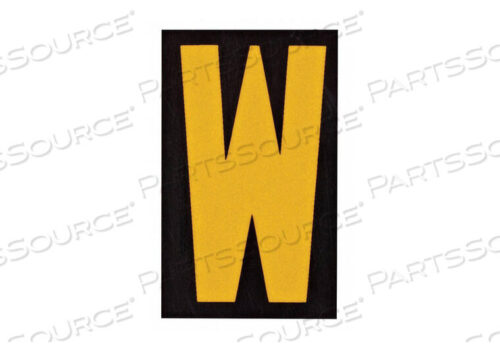 OEM#: 5890-WREFLECTIVE NUMBERS AND LETTERS W PK25 by Brady Americas