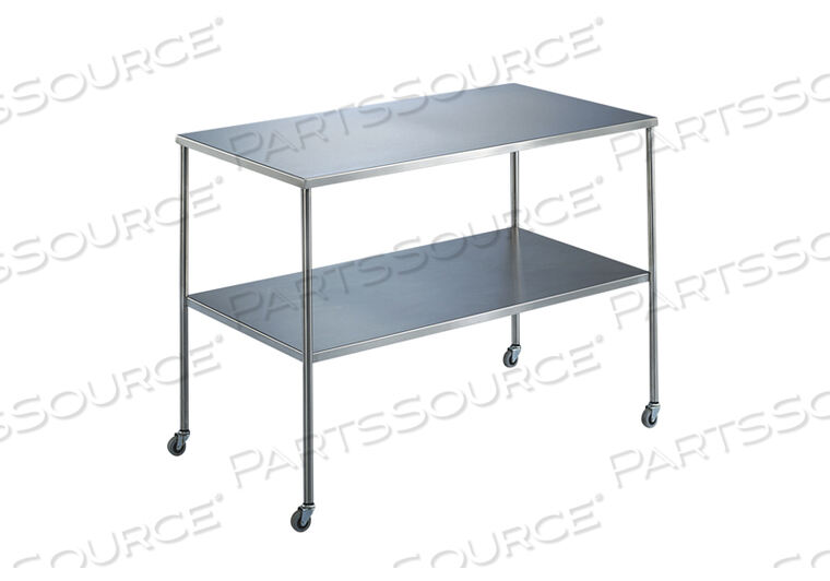 OEM#: 01178330007833SS HOWARD INSTRUMENT TABLE WITH SHELF, 36L X 24W X 34H by Blickman