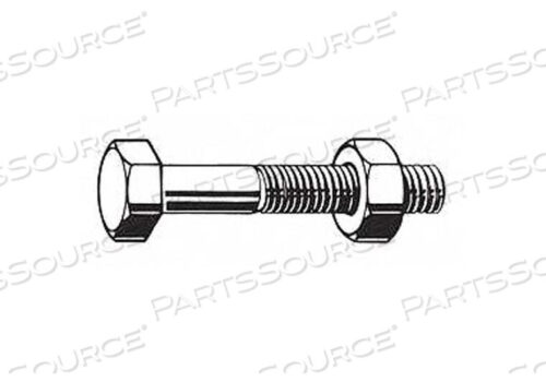 OEM#: U04211.087.0225STRUCTURAL BOLT 7/8-9 2 1/4 L PK5 by Fabory