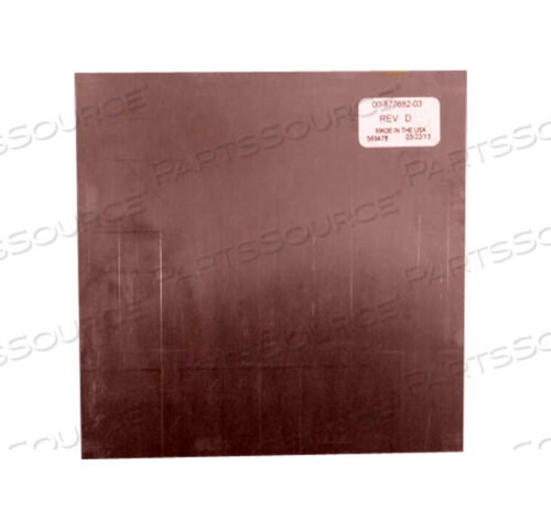 OEM#: 00-877682-03COPPER FILTER PLATE by OEC Medical Systems (GE Healthcare)