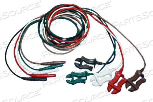 Replaces Mindray North America 0012-00-1262-035 LEAD ECG PINCH LEAD WIRES - 40