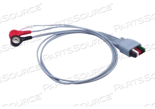 Replaces Mindray North America 0012-00-1503-053 LEAD 24 REUSABLE ECG LEADWIRE
