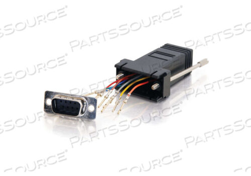 OEM#: 02947RJ45 / DB9M MOD ADPTR BLK by Legrand AV (C2G)