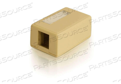 OEM#: 03830KEYSTONE SURFACE MOUNT BOX 1-PORT IVORY by Legrand AV (C2G)