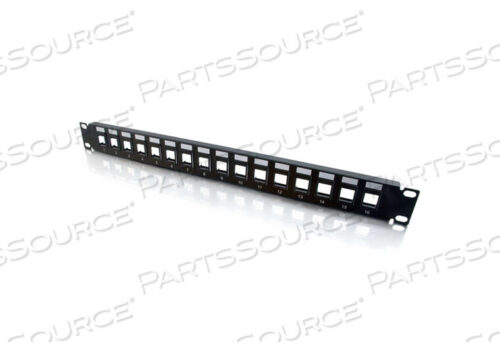 OEM#: 03858BLANK KEYSTONE PATCHPANEL 16-PORT by Legrand AV (C2G)