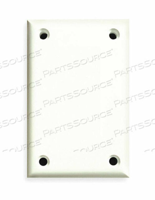 OEM#: TPBBHIGH SECURITY SINGLE BLANK COVER PLATE, W/HARDWARE 1/PACK by Cortech