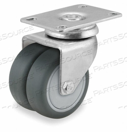 OEM#: DW03TPP100SWTP01QUIET-ROLL MEDICAL PLATE CASTER SWIVEL by Albion