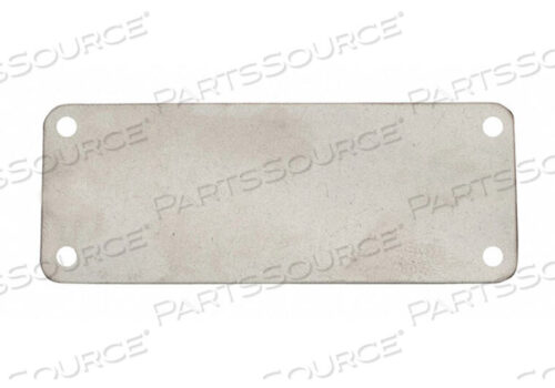 OEM#: 43059BLANK TAG RECTANGLE STEEL PK5 by C.H. Hanson