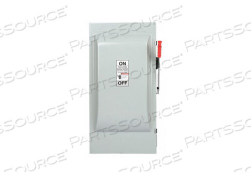 OEM#: HF364JSWITCH, SINGLE THROW, HEAVY DUTY SAFETY, 3 WIRE, 600V AC, 200A by Siemens