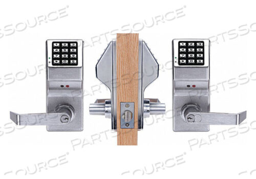 OEM#: DL5300 US26DELECTRONIC LOCK BRUSHED CHROME 12 BUTTON by Trilogy